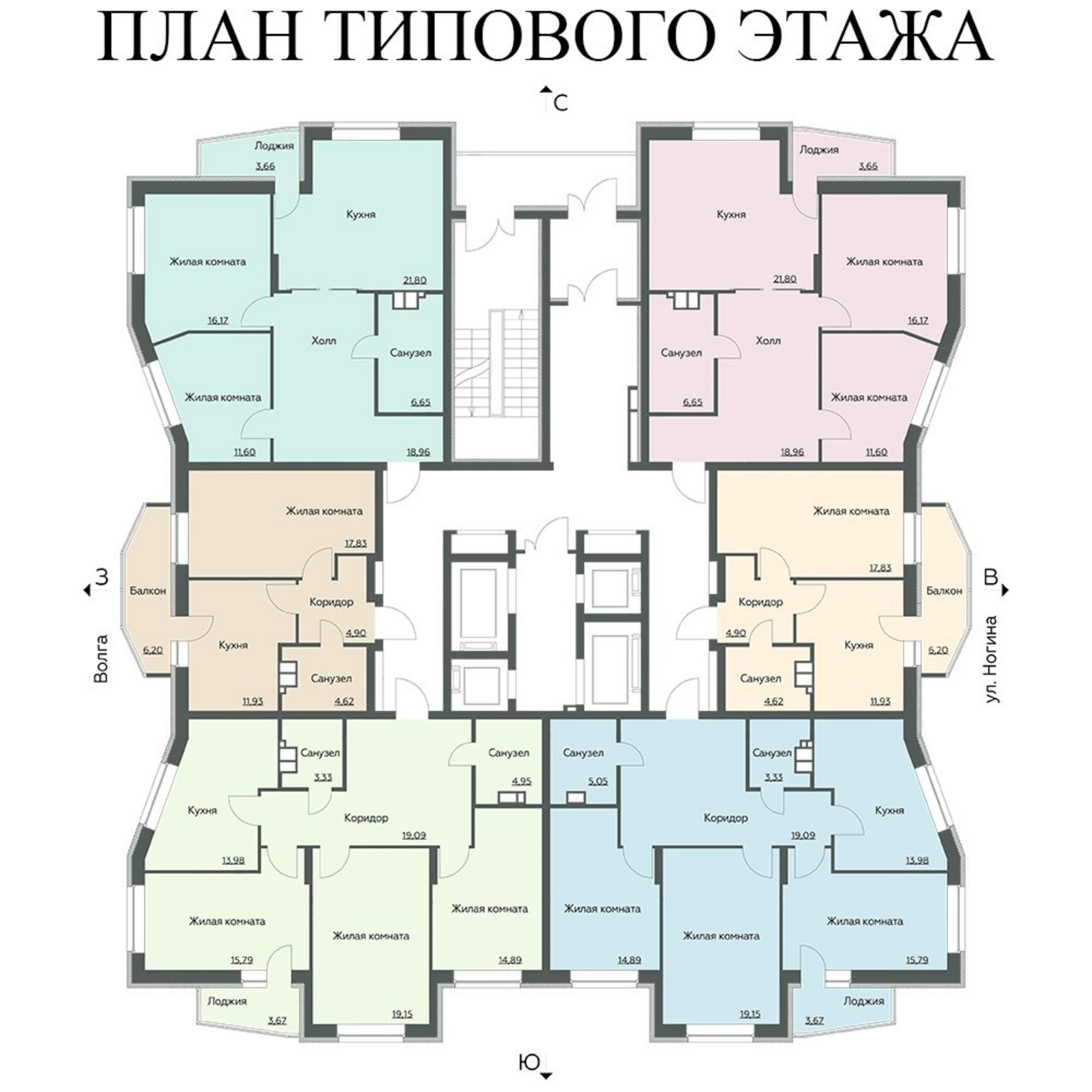 Купить квартиру за 6 114 150 рублей на Ногина улица, 8