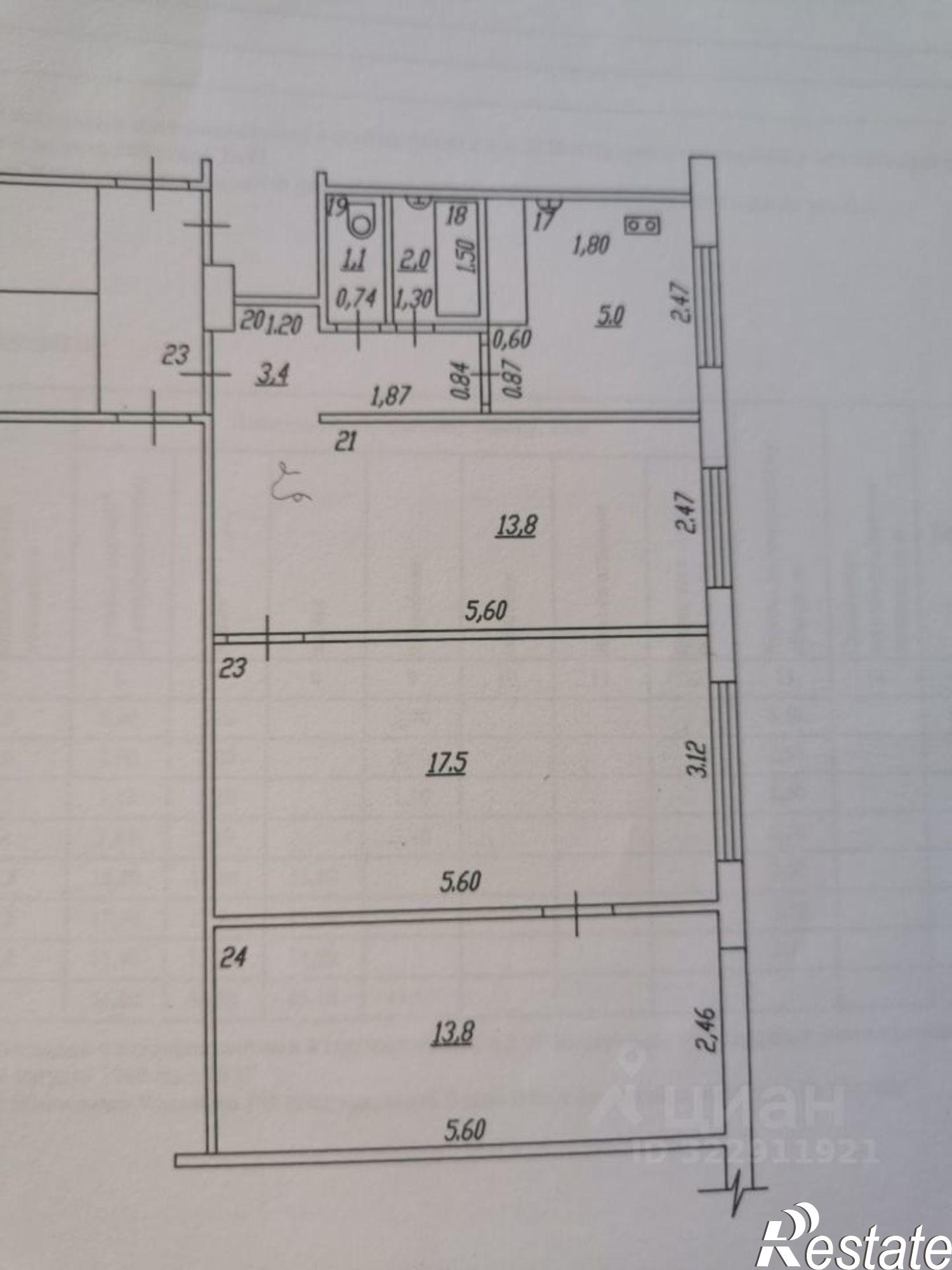 Купить квартиру за 5 100 000 рублей на ул Гайдара, 10а
