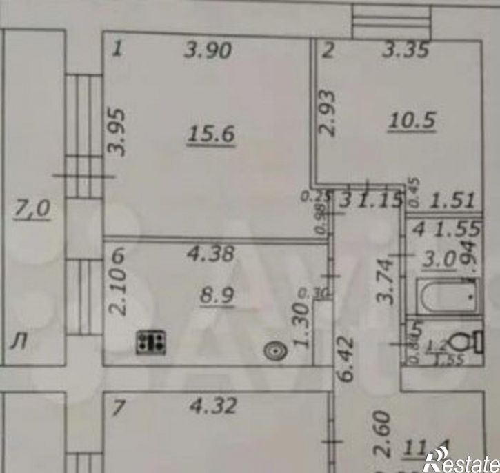 3-комн квартира ул Ново-Садовая, 31,  д. 31