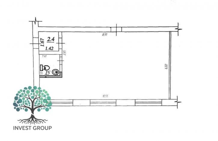 Торговое помещение Средне-Садовая улица, 67