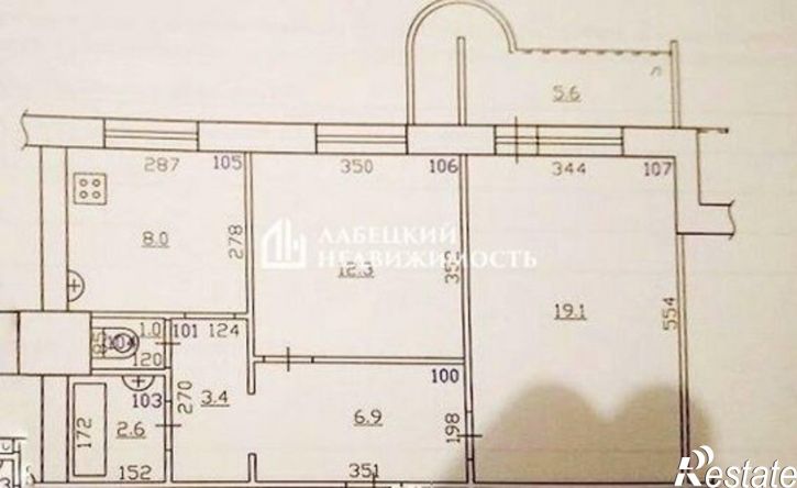 2-комн квартира улица Губанова, 34,  д. 34