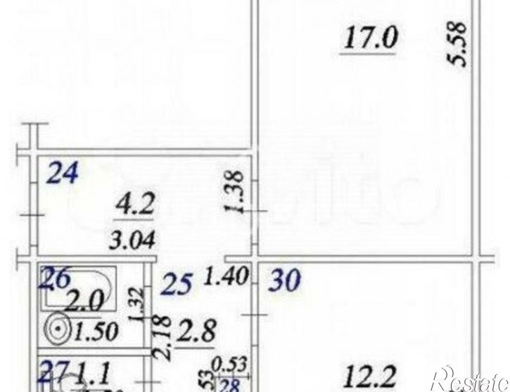 2-комн квартира Московское шоссе, 306,  д. 306