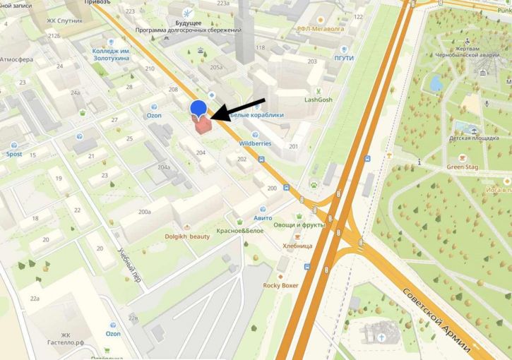 Помещение свободного назначения Советской Армии улица, 206