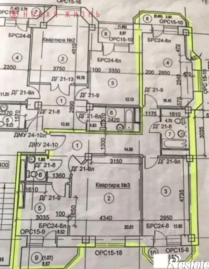 3-комн квартира Садовая улица, 168,  д. 168