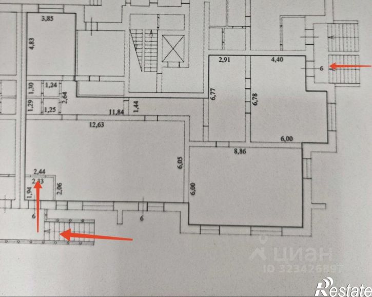 Помещение свободного назначения Ленинская улица, 43,  д. 43