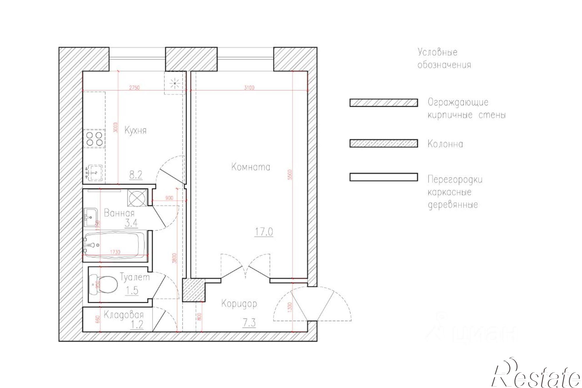 Купить квартиру за 7 830 000 рублей на Волжский пр-кт, 37
