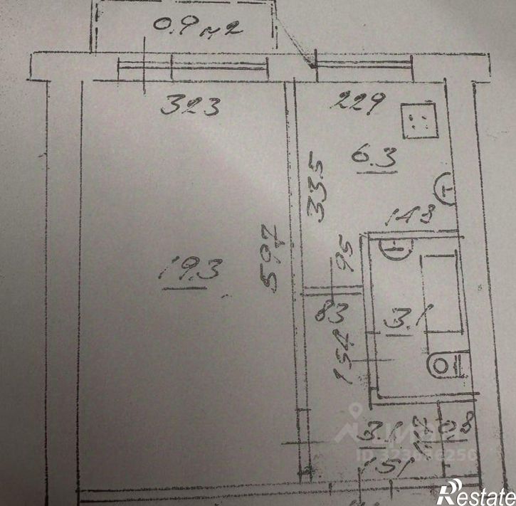1-комн квартира Гвардейская улица, 13,  д. 13