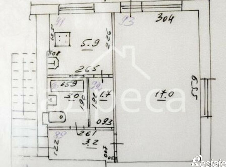 1-комн квартира ул Гагарина, 56,  д. 56