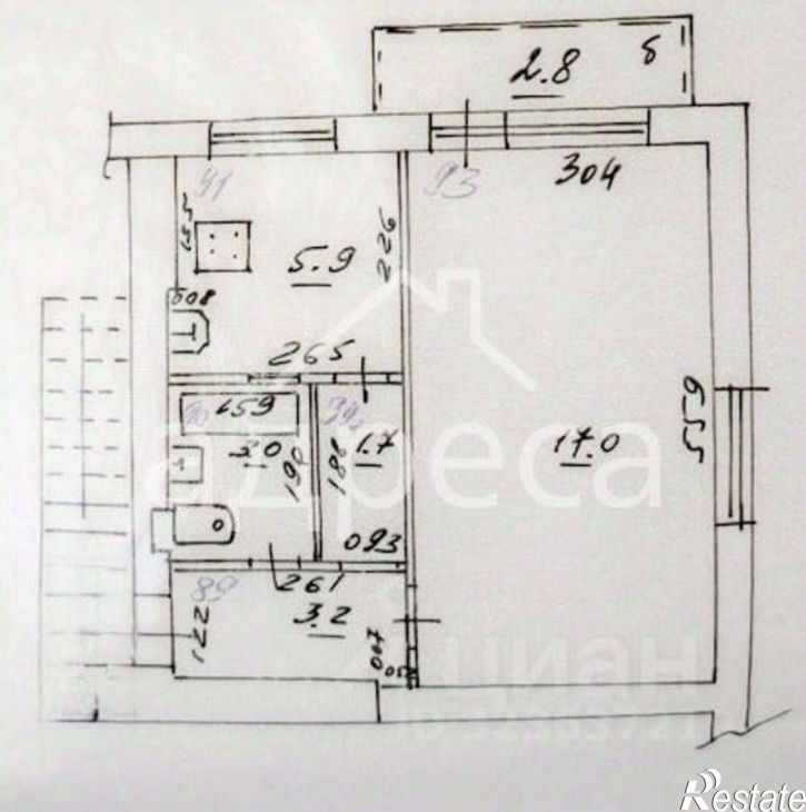 1-комн квартира ул Гагарина, 56,  д. 56