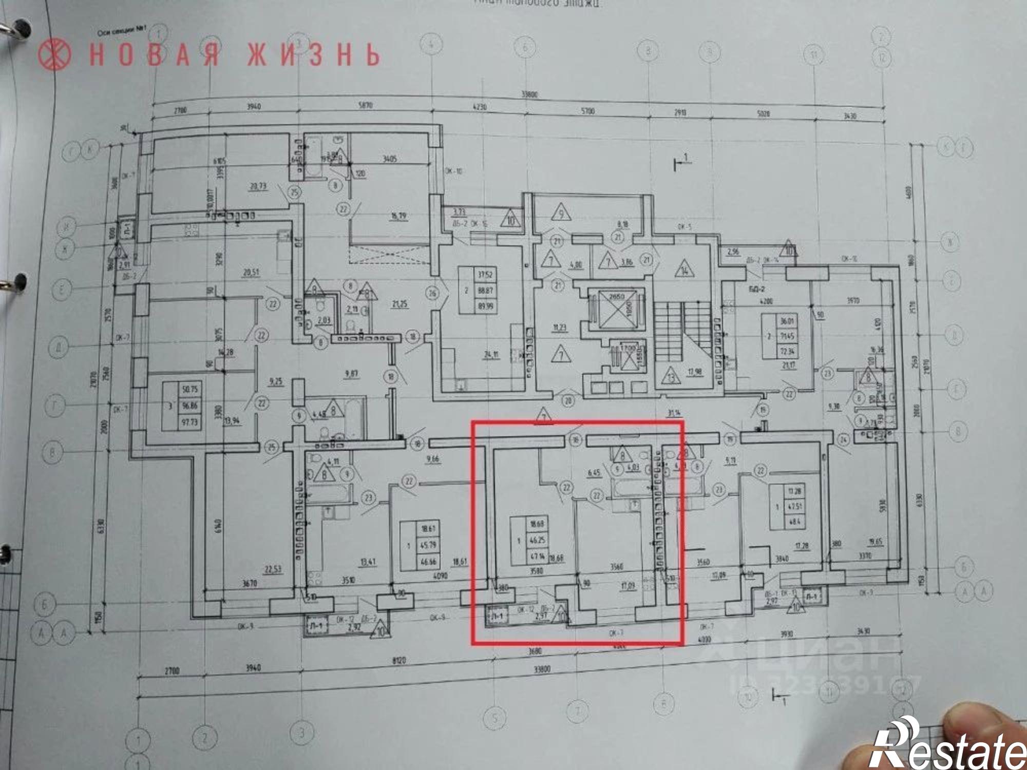 Купить квартиру за 6 878 800 рублей на пр-кт Кирова, 255А