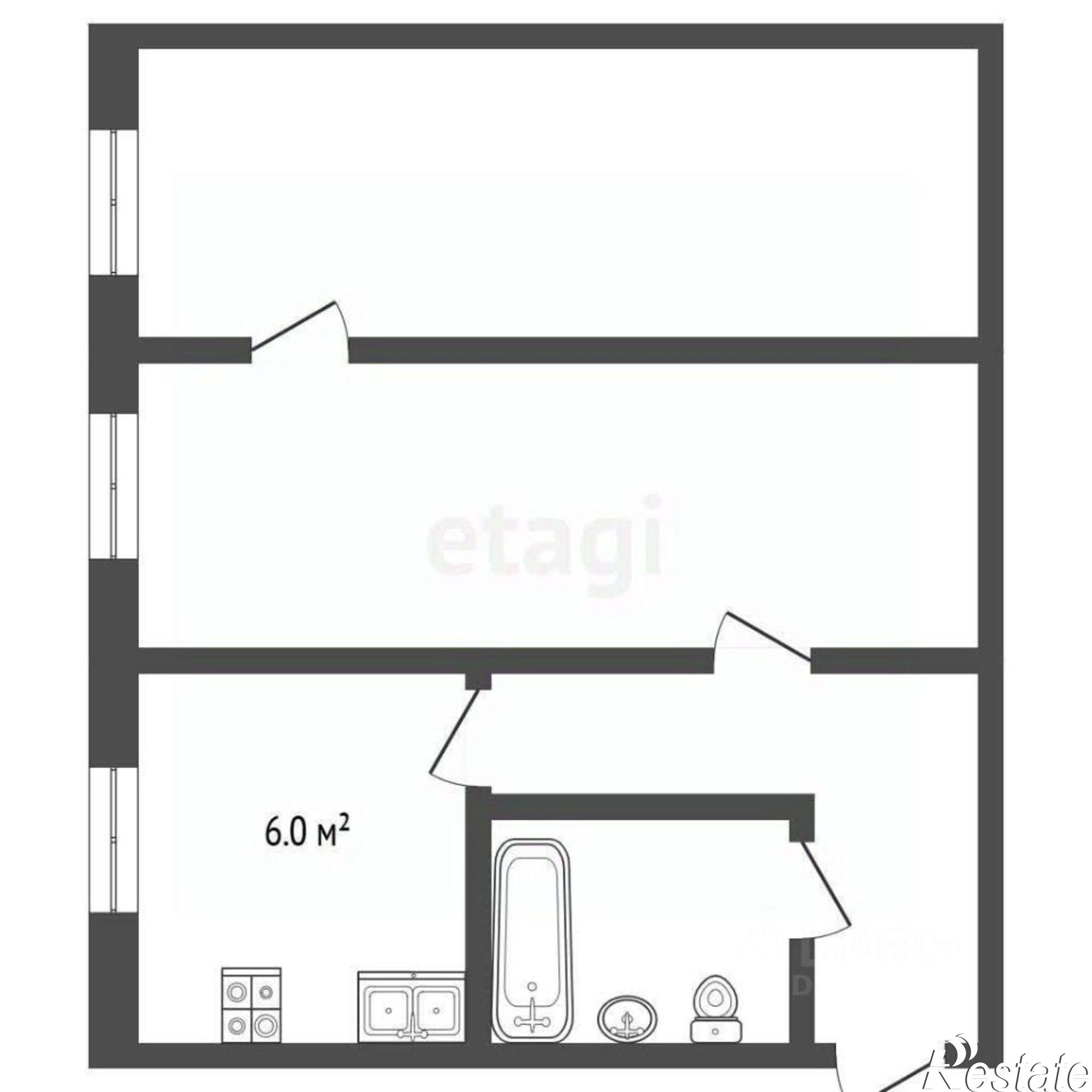 Купить квартиру за 3 300 000 рублей на ул Магистральная, 135