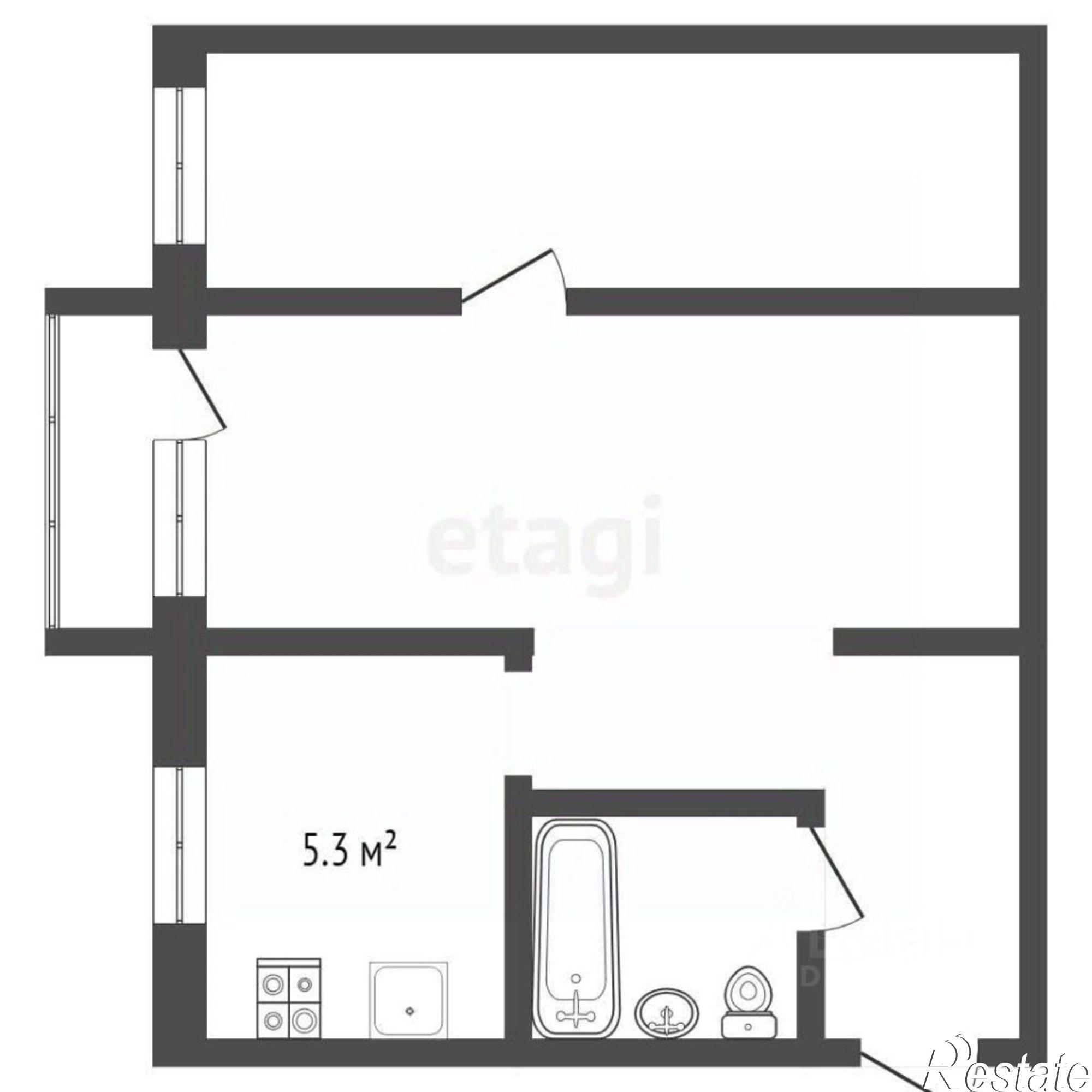Купить квартиру за 4 100 000 рублей на ул Цеховая, 181