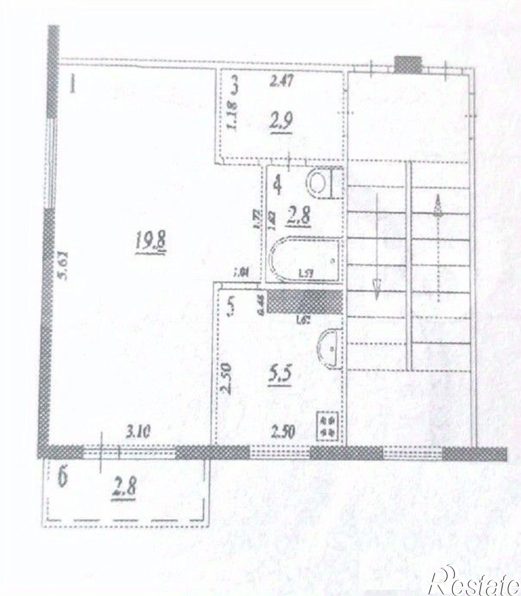 Купить квартиру за 2 750 000 рублей на 7-й квартал,дом 2
