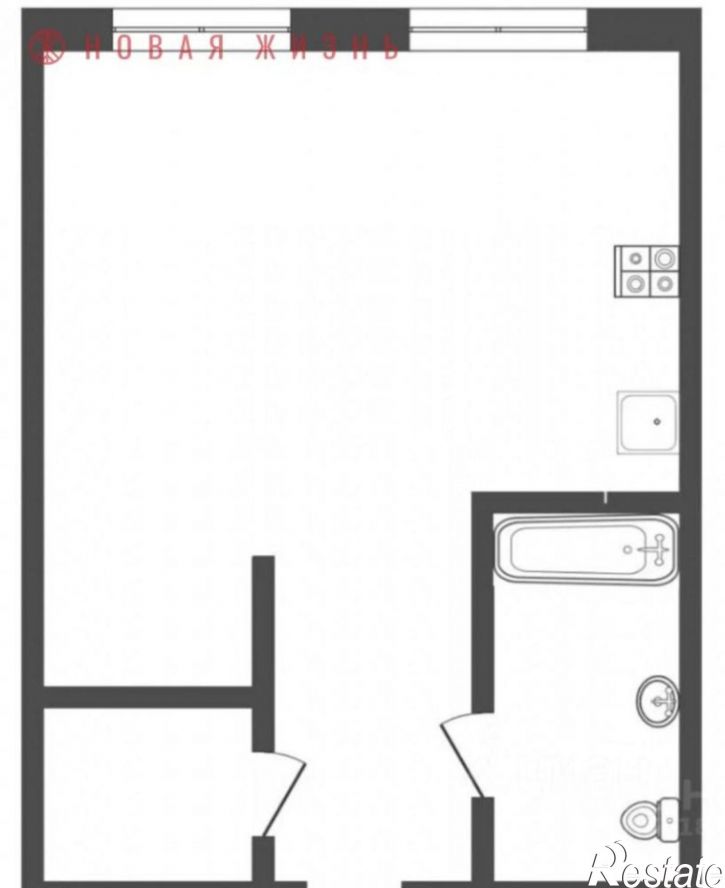 1-комн квартира ул Пушкина, 194,  д. 194