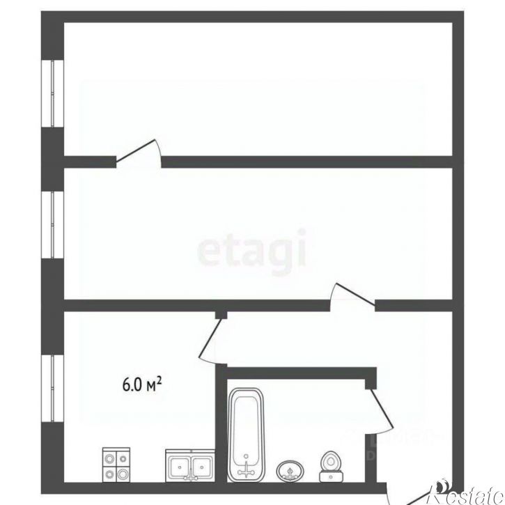 2-комн квартира ул Магистральная, 135,  д. 135