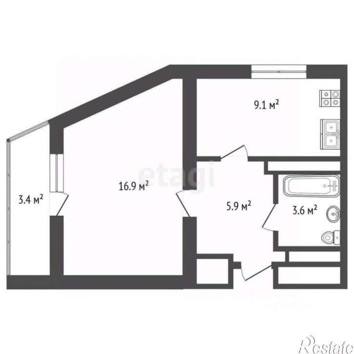 1-комн квартира ул Советской Армии, 131,  д. 131
