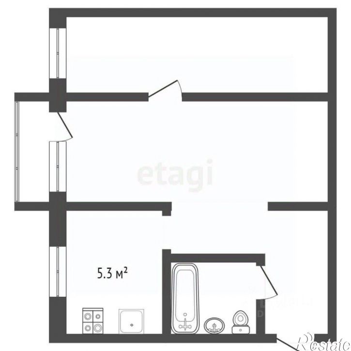 2-комн квартира ул Цеховая, 181,  д. 181