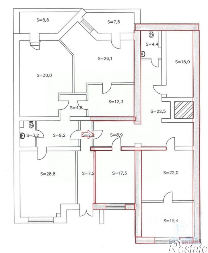 Помещение свободного назначения ул Партизанская, 80А,  д. 80А