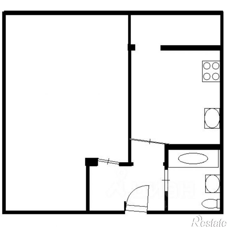 1-комн квартира Партизанская улица, 192А,  д. 192А