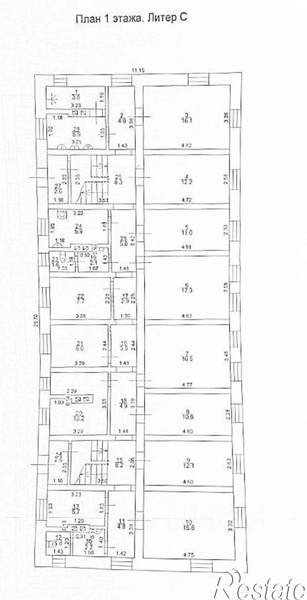 Купить ОСЗ, отдельно стоящее здание за 14 900 100 рублей на Сарапульский переулок, 38