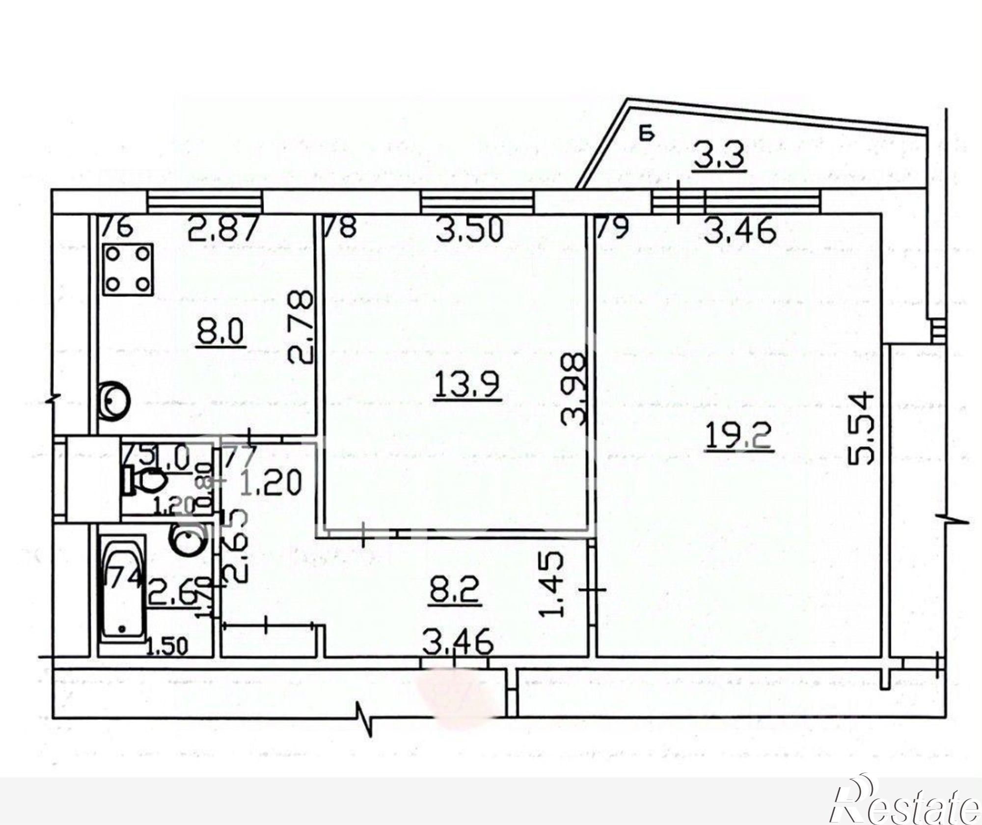 Купить квартиру за 7 200 000 рублей на проспект Карла Маркса, 241