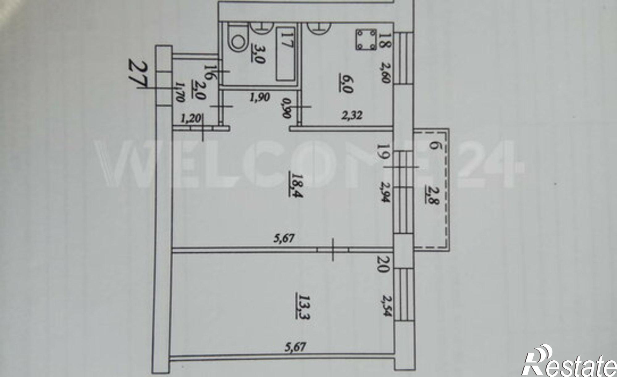 Купить квартиру за 4 000 000 рублей на Гвардейская улица, 24