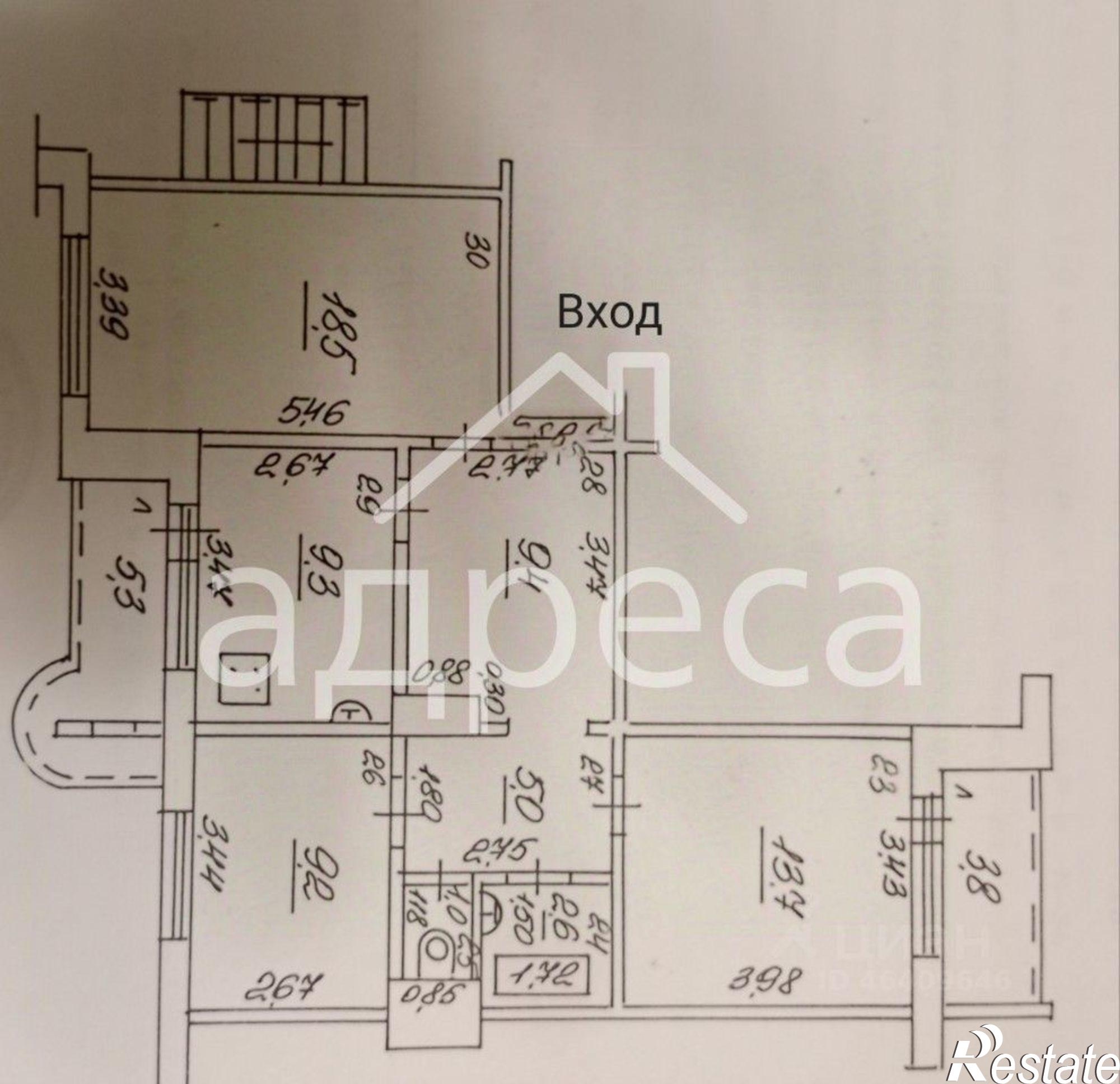 Купить квартиру за 8 500 000 рублей на ул Александра Матросова, 49