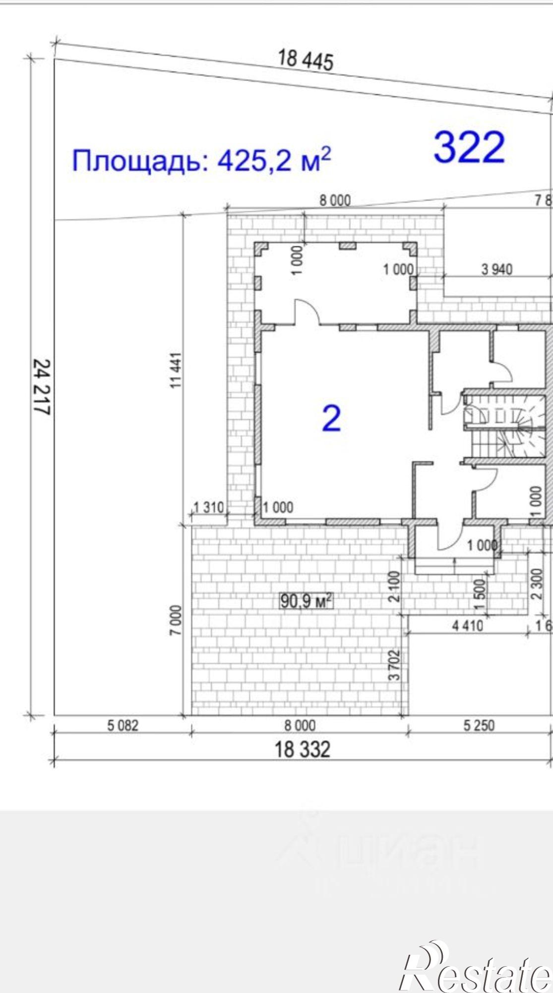 Купить дачу, дом, коттедж за 18 000 000 рублей на Парниковая улица, 191/1