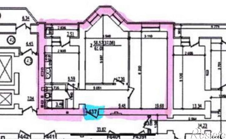 2-комн квартира Московское (18 км) шоссе, 7А,  д. 7А