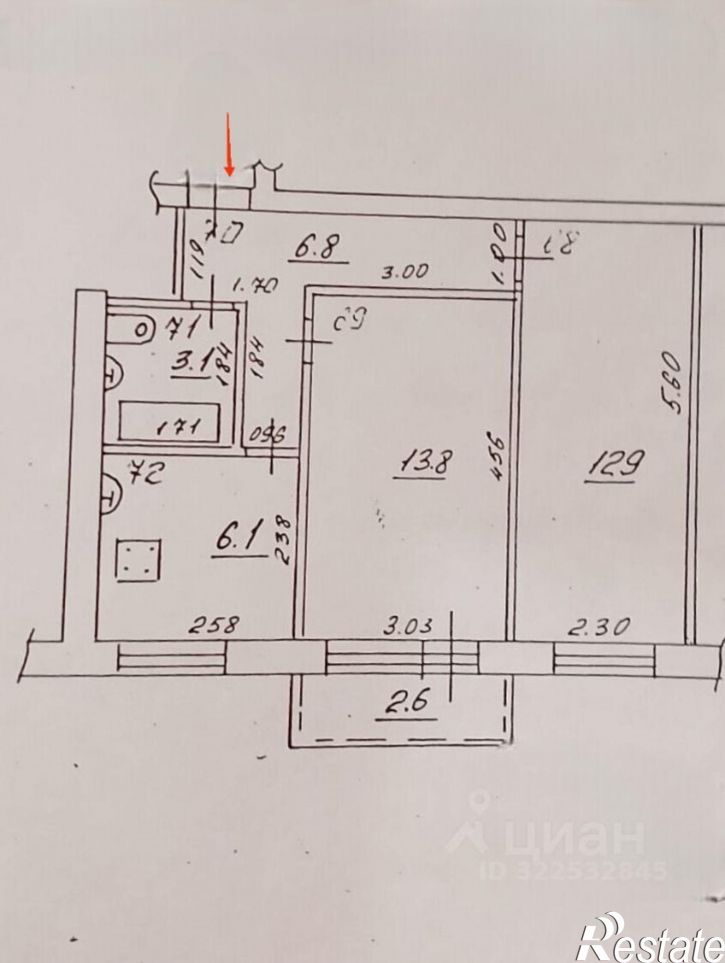 2-комн квартира улица 22-го Партсъезда, 13,  д. 13