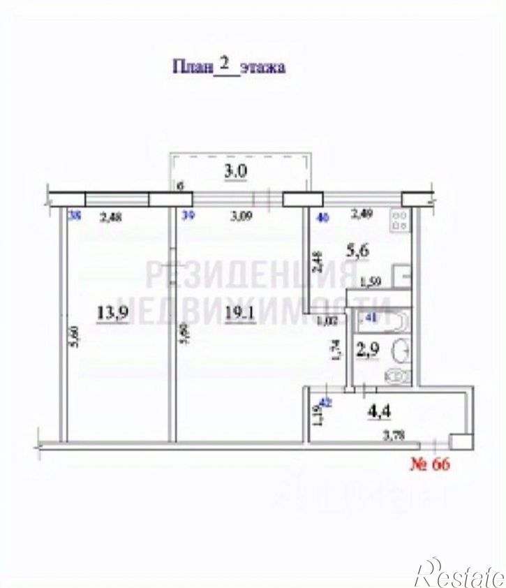 2-комн квартира пр-кт Карла Маркса, 386,  д. 386