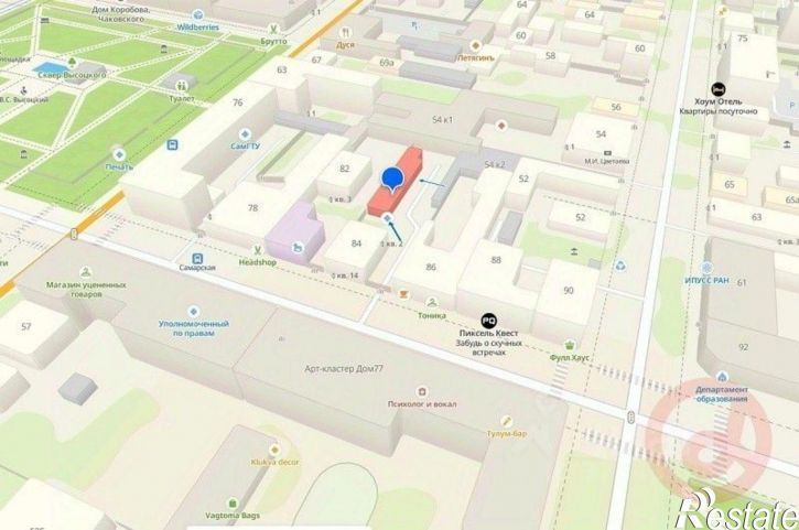 Отдельное здание ул Ленинградская, 84Б,  д. 84Б