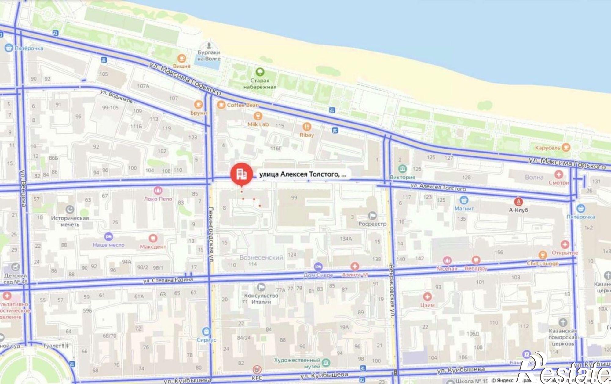 Купить помещение свободного назначения за 5 493 900 рублей на улица Алексея Толстого, 87