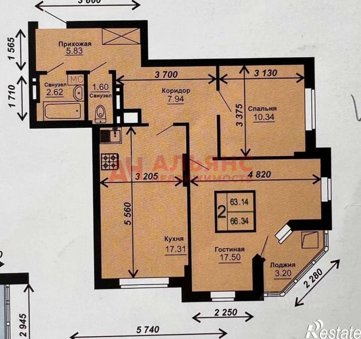 2-комн квартира Московское (18 км) шоссе, 33,  д. 33
