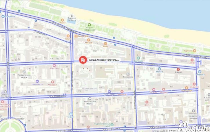 Помещение свободного назначения улица Алексея Толстого, 87,  д. 87