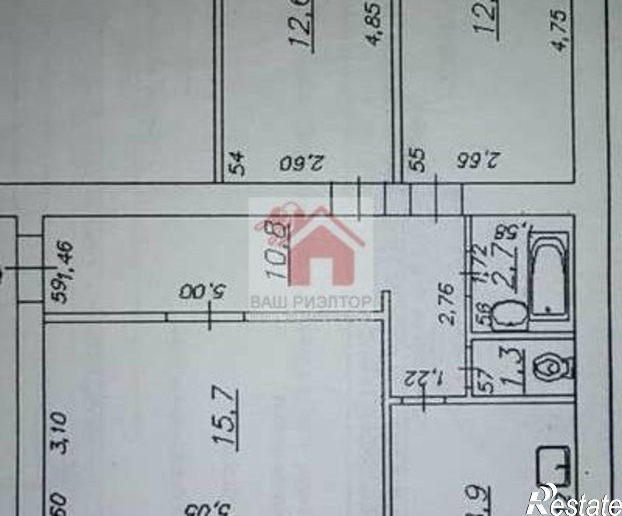 Купить квартиру за 8 500 000 рублей на Чернореченская улица, 16А