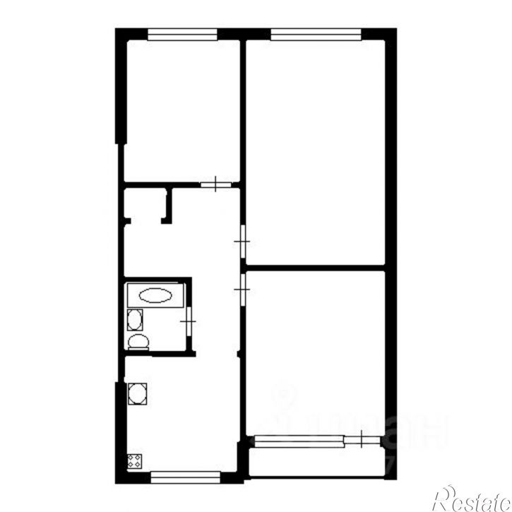 3-комн квартира Алма-Атинская улица, 96,  д. 96