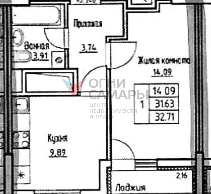 1-комн квартира в новом доме Советской Армии улица, 241