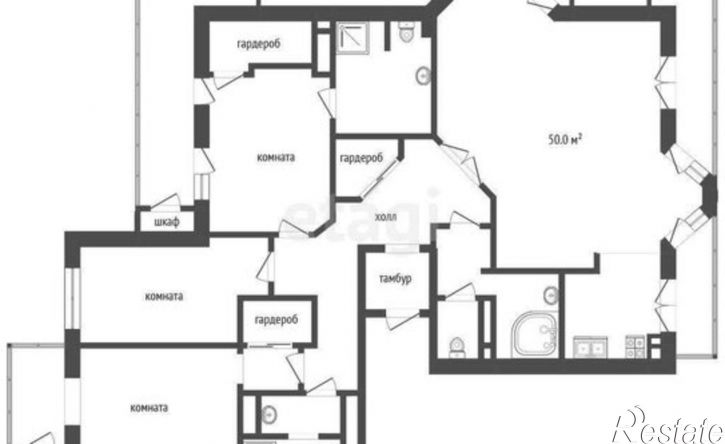 4-комн квартира Садовая улица, 337,  д. 337