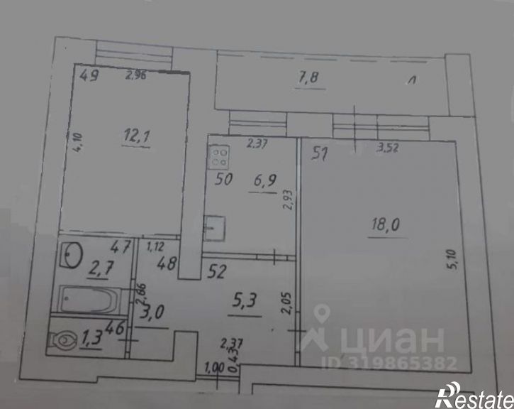 2-комн квартира Ставропольская улица, 200,  д. 200