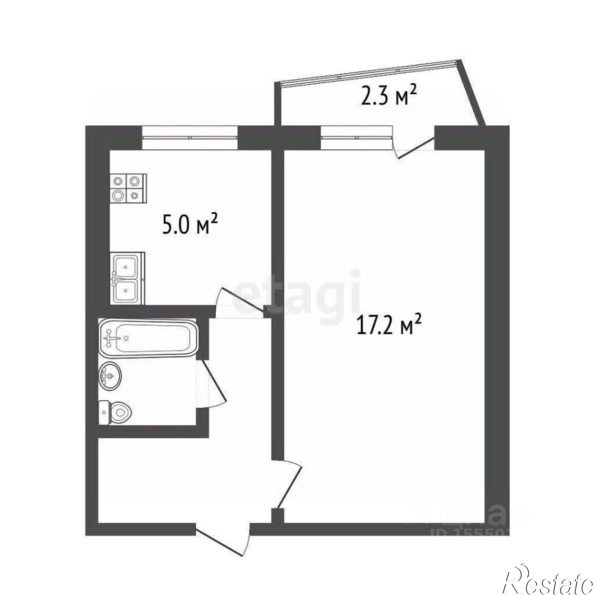 Купить квартиру за 3 700 000 рублей на ул Георгия Димитрова, 18