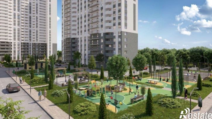 3-комн квартира в новом доме Московское шоссе, 18-й километр, 53