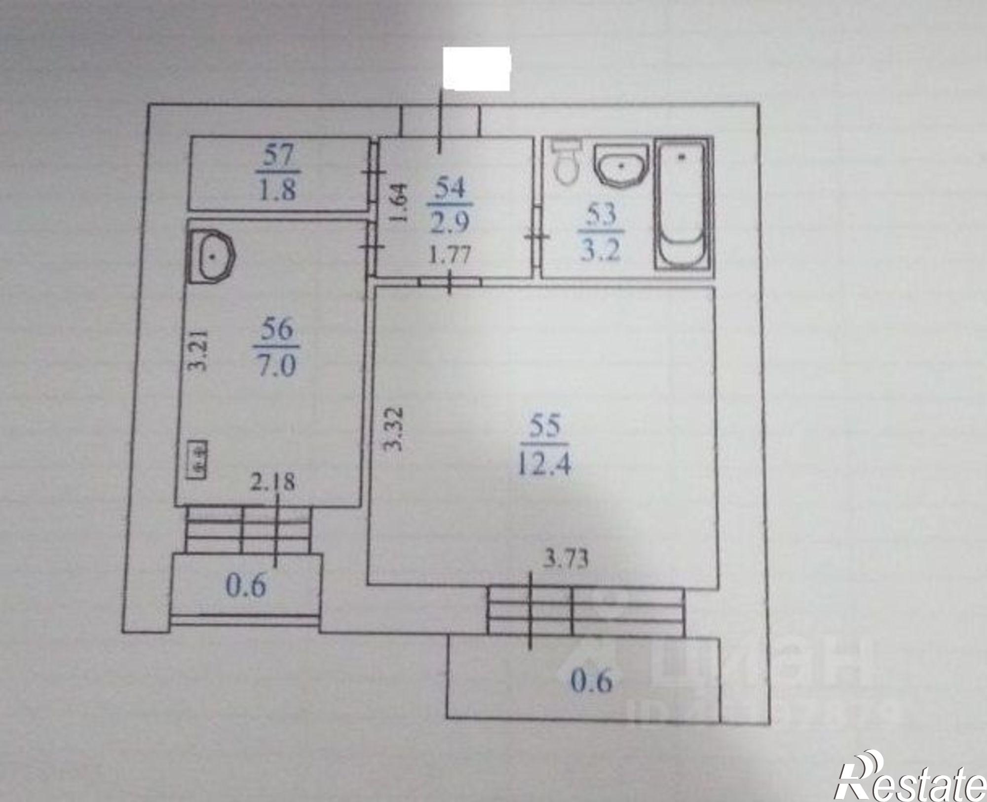 Купить квартиру за 2 500 000 рублей на Заводское шоссе, 42