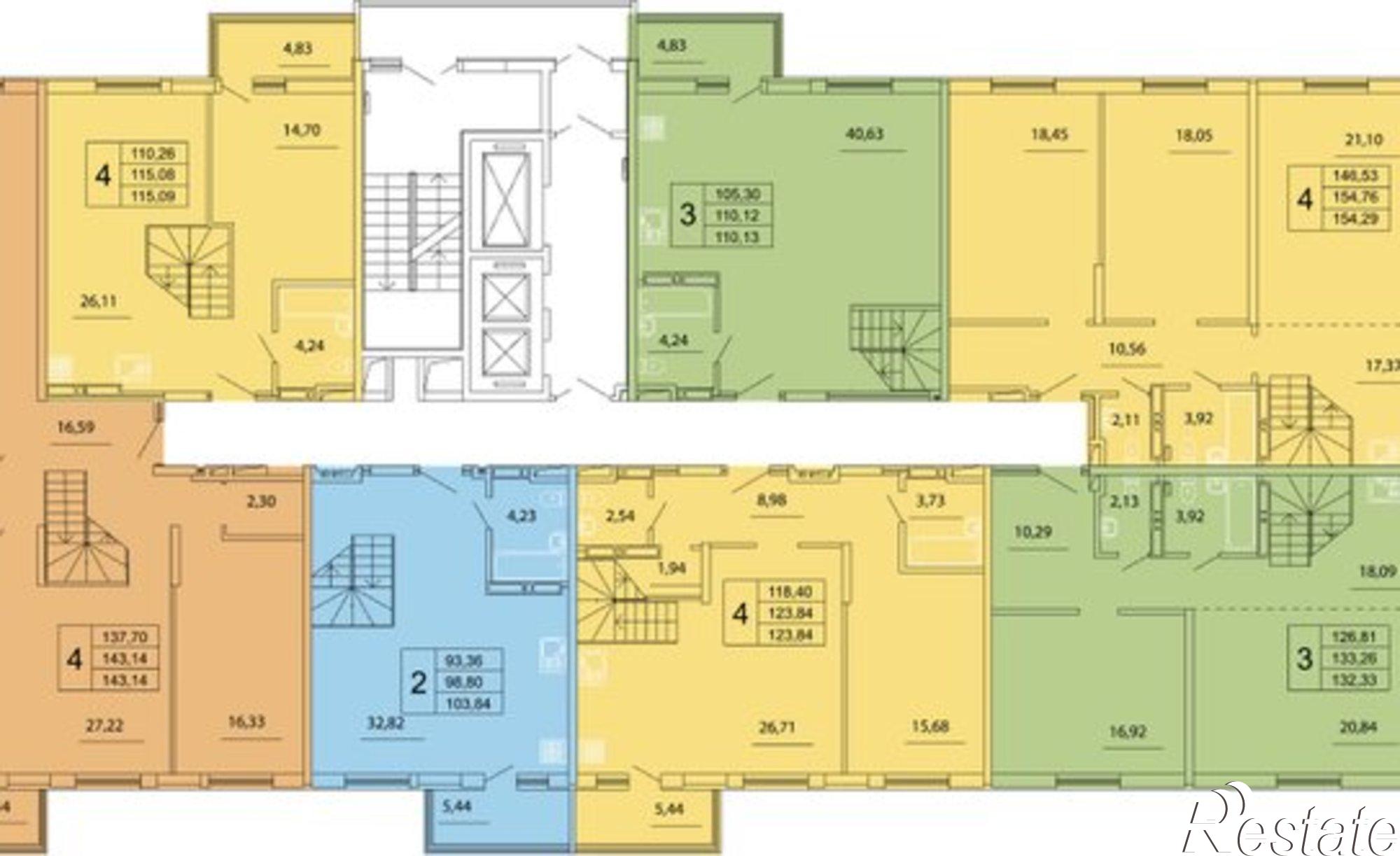 Купить квартиру за 14 910 000 рублей на проезд 3-й, 3