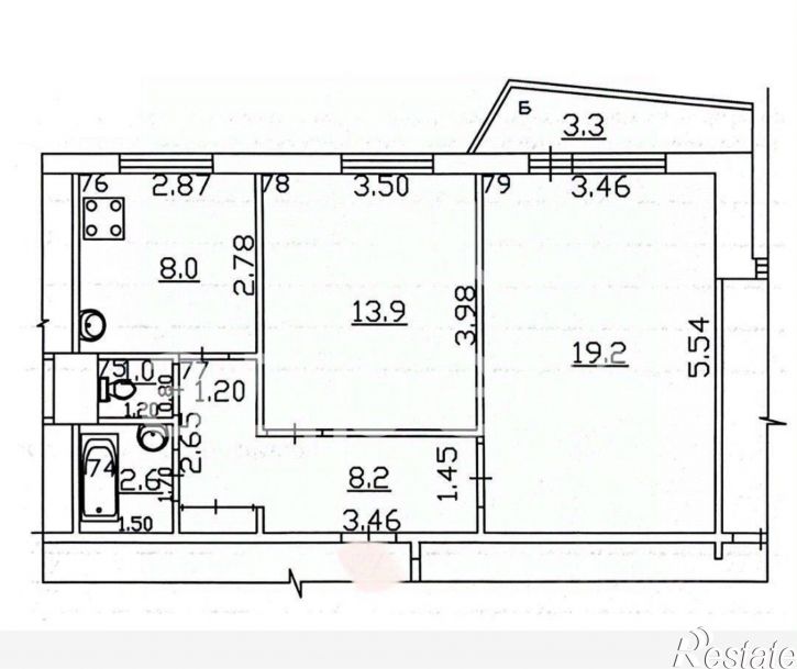 2-комн квартира пр-кт Карла Маркса, 241,  д. 241