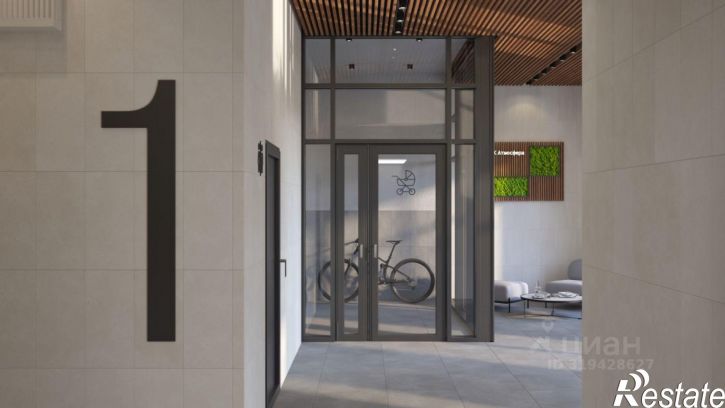 2-комн квартира в новом доме улица Гастелло, 4 ст1,  д. 4 ст1