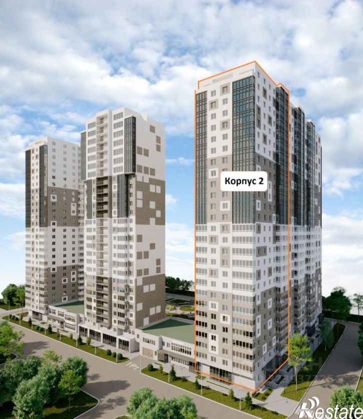 1-комн квартира в новом доме 3-й проезд, 50,  д. 50