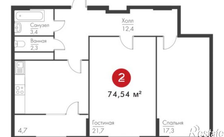 2-комн квартира ул Николая Панова, 25,  д. 25