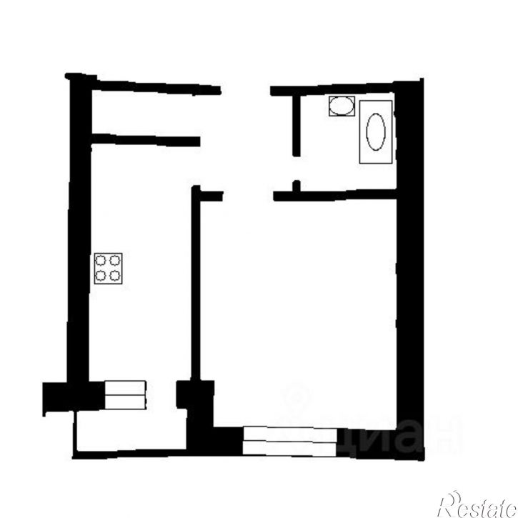 1-комн квартира ул Пугачевская, 40,  д. 40