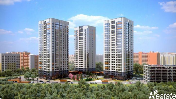 1-комн квартира в новом доме ул Санфировой, 95а 1,  д. 95а 1,  к. 1